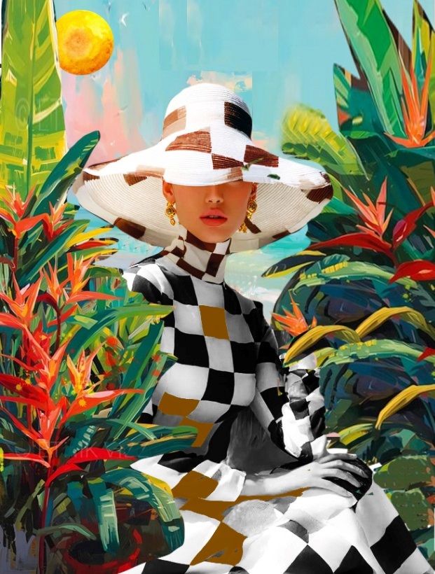 CARIBE CHECKERBOARD  36